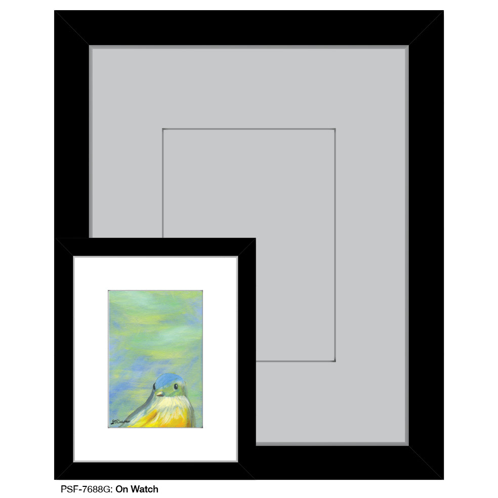On Watch, Print (#7688G), Print Matted, www.printedcanvas.com