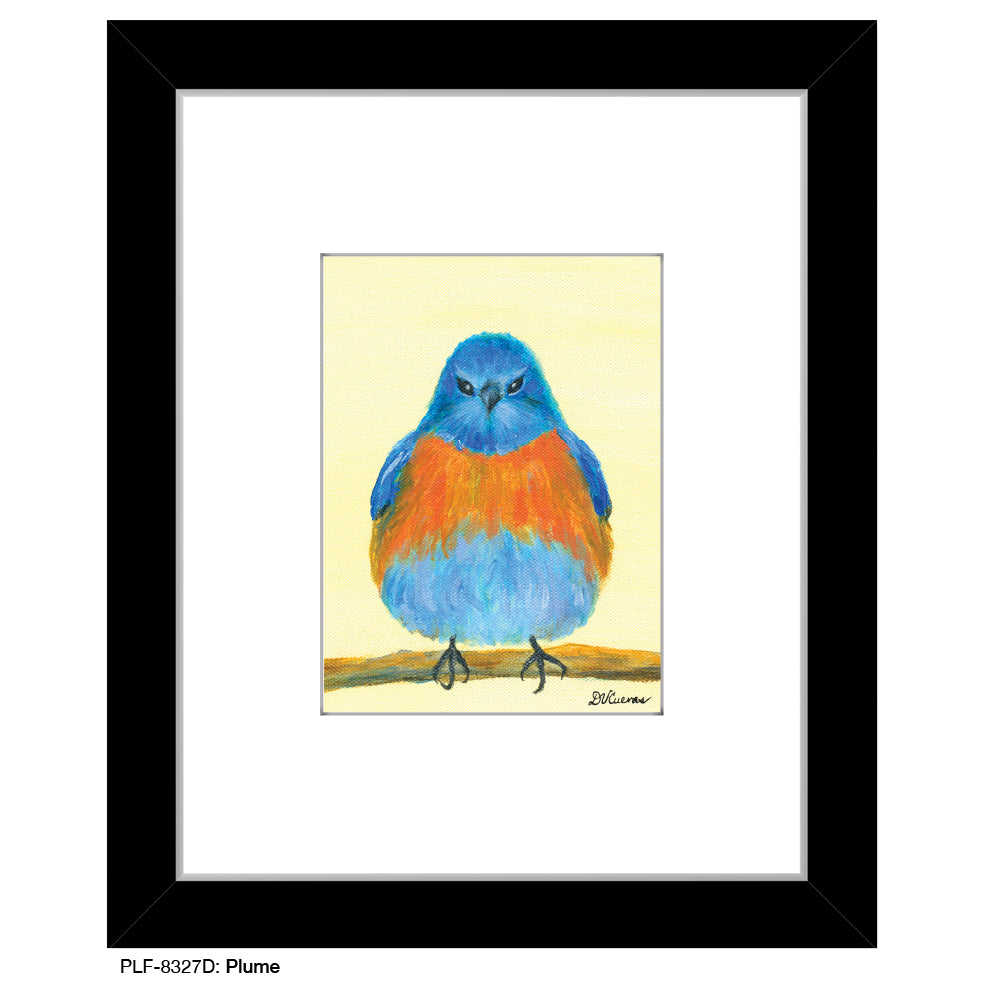Plume, Print (#8327D), Print Matted, www.printedcanvas.com