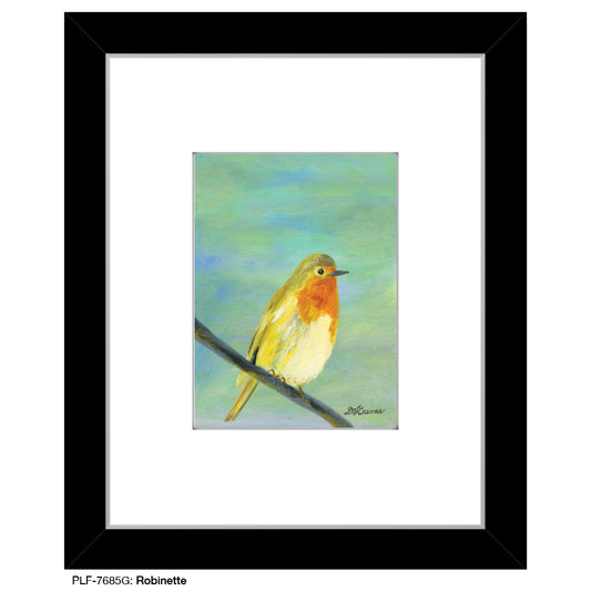 Robinette, Print (#7685G), Print Matted, www.printedcanvas.com