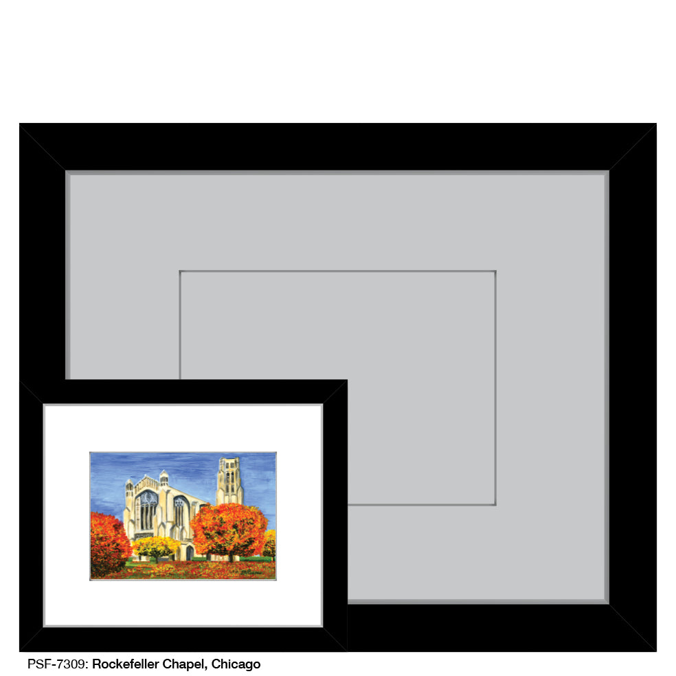 Rockefeller Chapel, Chicago, Print (#7309) - Printed Canvas