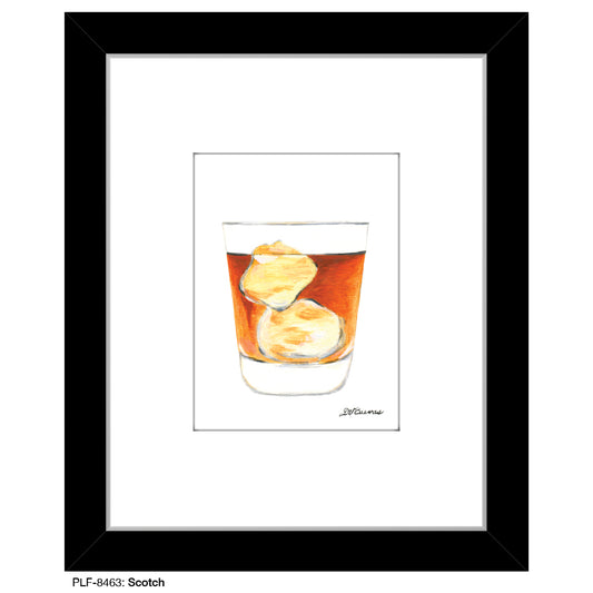 Scotch, Print (#8463A), Print Matted, www.printedcanvas.com