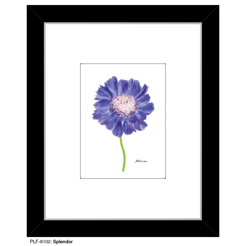 Splendor, Print (#8102B), Print Matted, www.printedcanvas.com