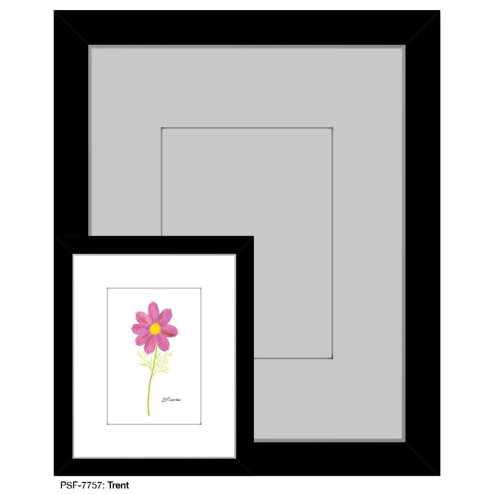 Trent, Print (#7757) - Printed Canvas