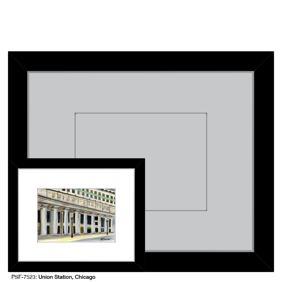 Union Station, Chicago, Print (#7523) - Printed Canvas