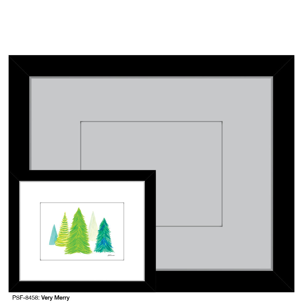 Very Merry, Print (#8458) - Printed Canvas