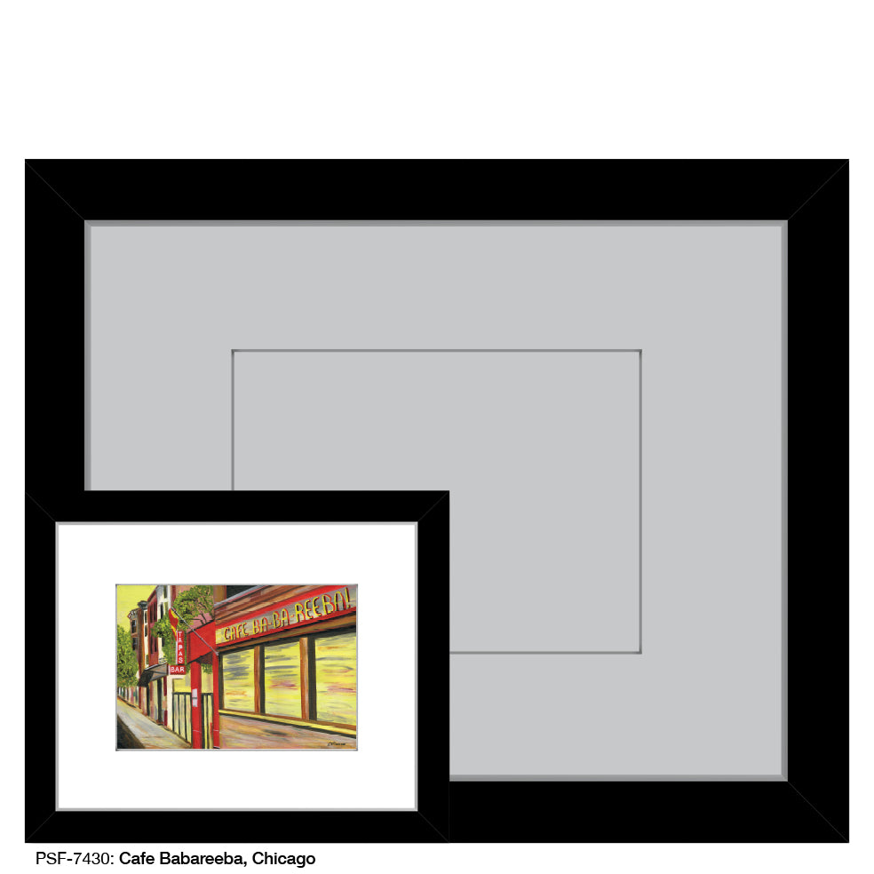 Cafe Ba Ba Reeba, Chicago, Print (#7430) - Printed Canvas