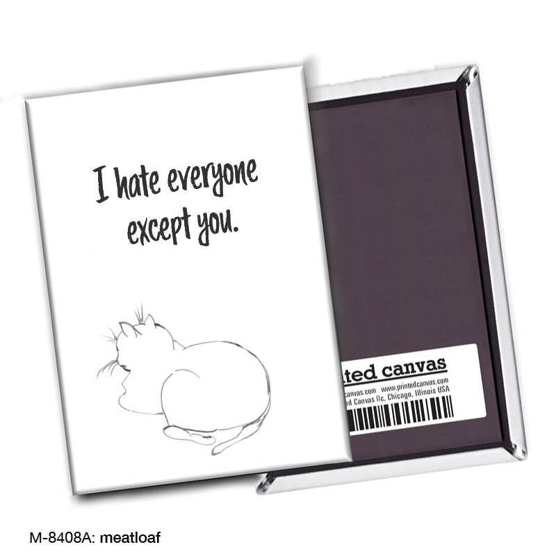 Meatloaf, Magnet (M-8408A), front, printedcanvas.com