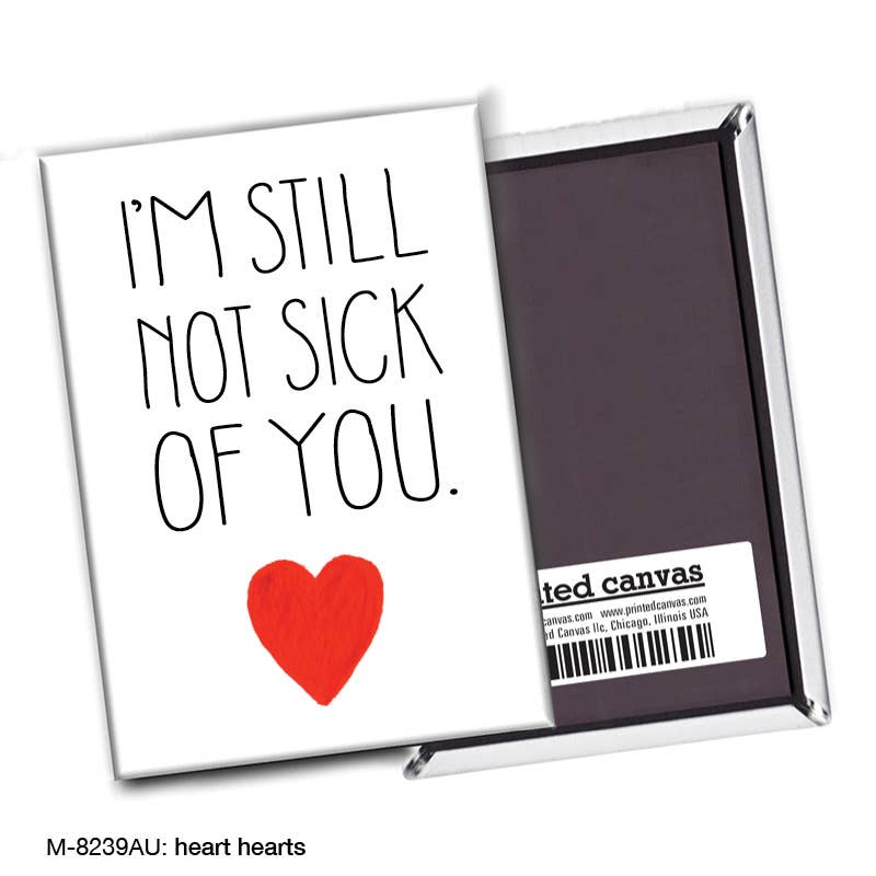 Heart Hearts, Magnet (M-8239AU), front, printedcanvas.com