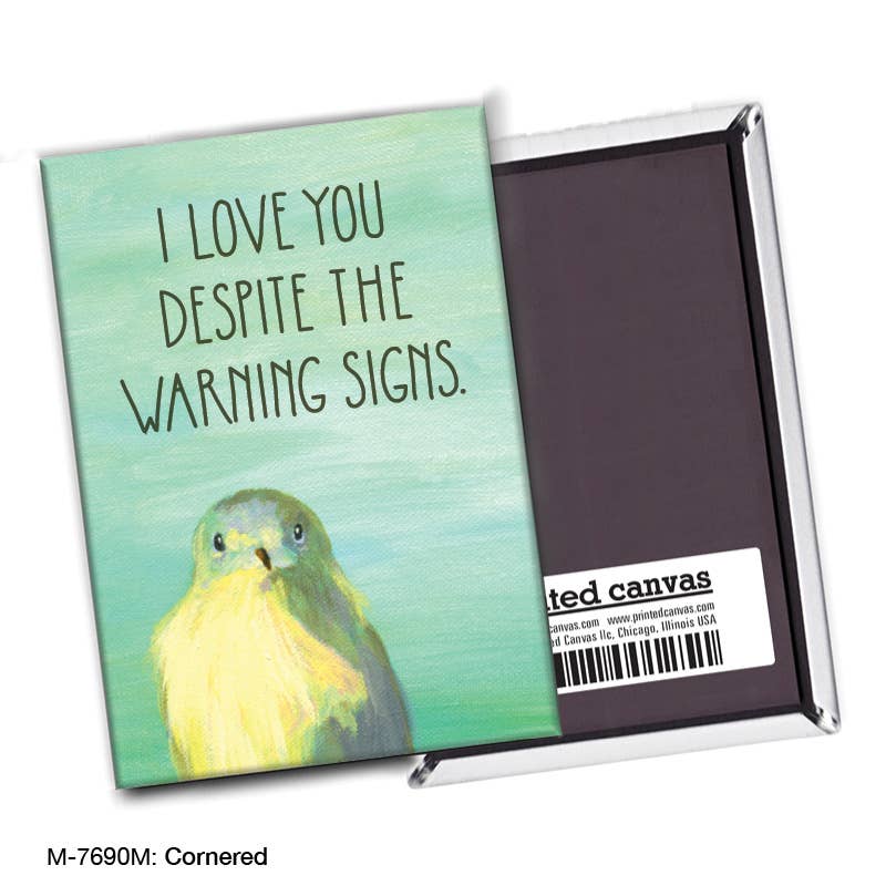Cornered, Magnet (M-7690M), front, printedcanvas.com
