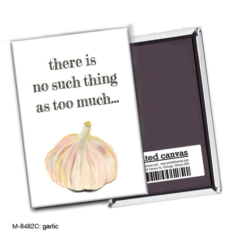 Garlic, Magnet (M-8482C), front, printedcanvas.com