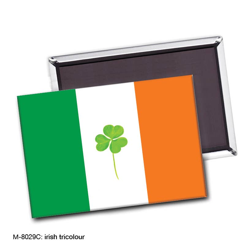 Irish Tricolour, Magnet (M-8029C), front, printedcanvas.com