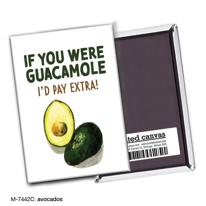 Avocados, Magnet (M-7442C), front, printedcanvas.com