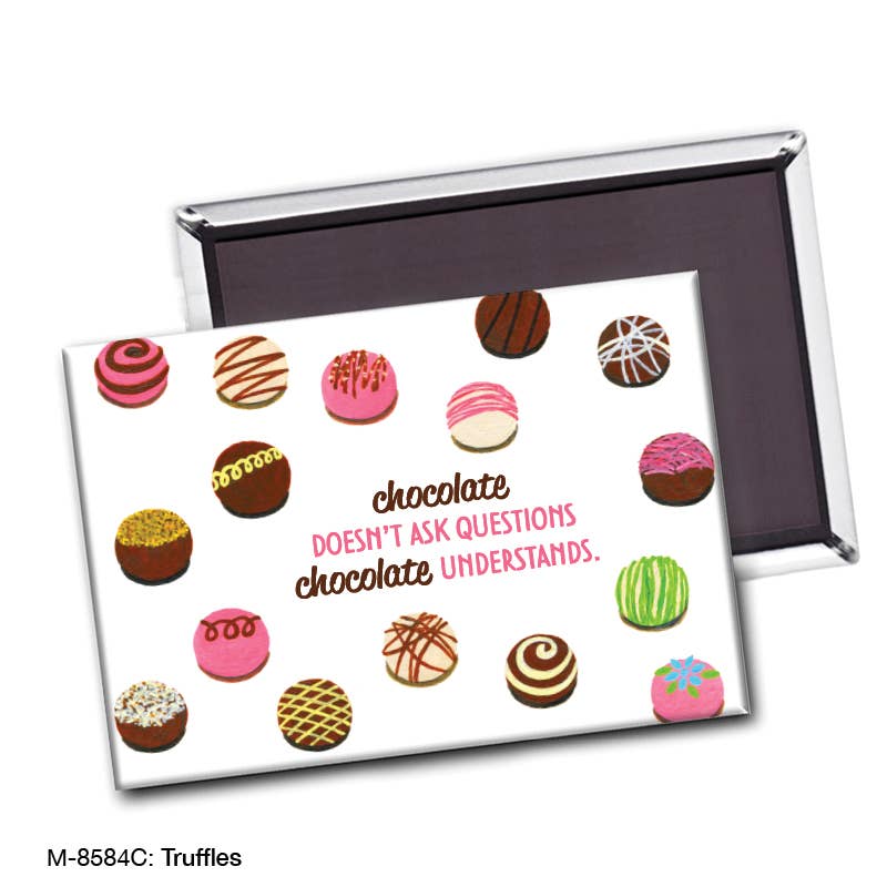 Truffles, Magnet (M-8584C), front, printedcanvas.com