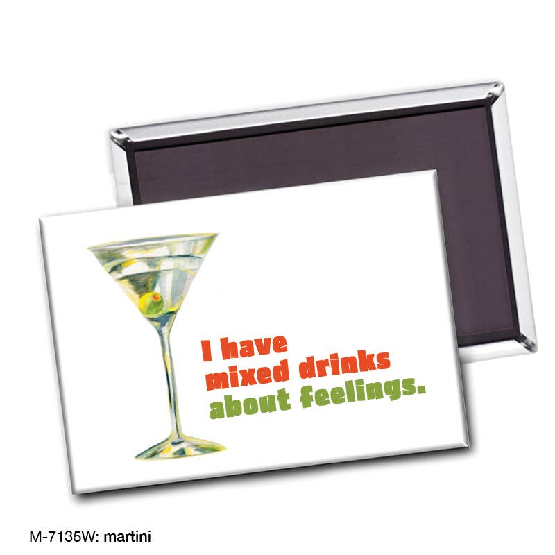 Martini, Magnet (M-7135W), front, printedcanvas.com