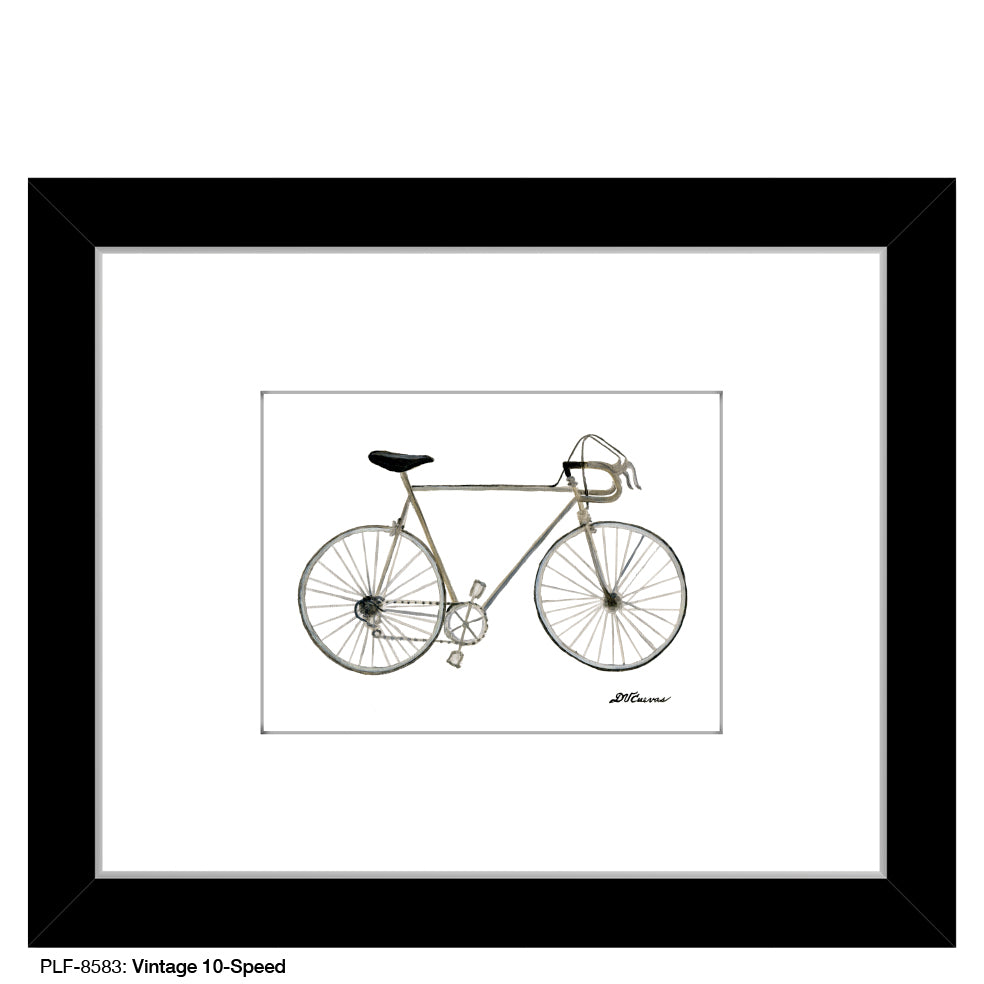 Vintage 10-Speed, Print (#8583B), Print Matted, www.printedcanvas.com