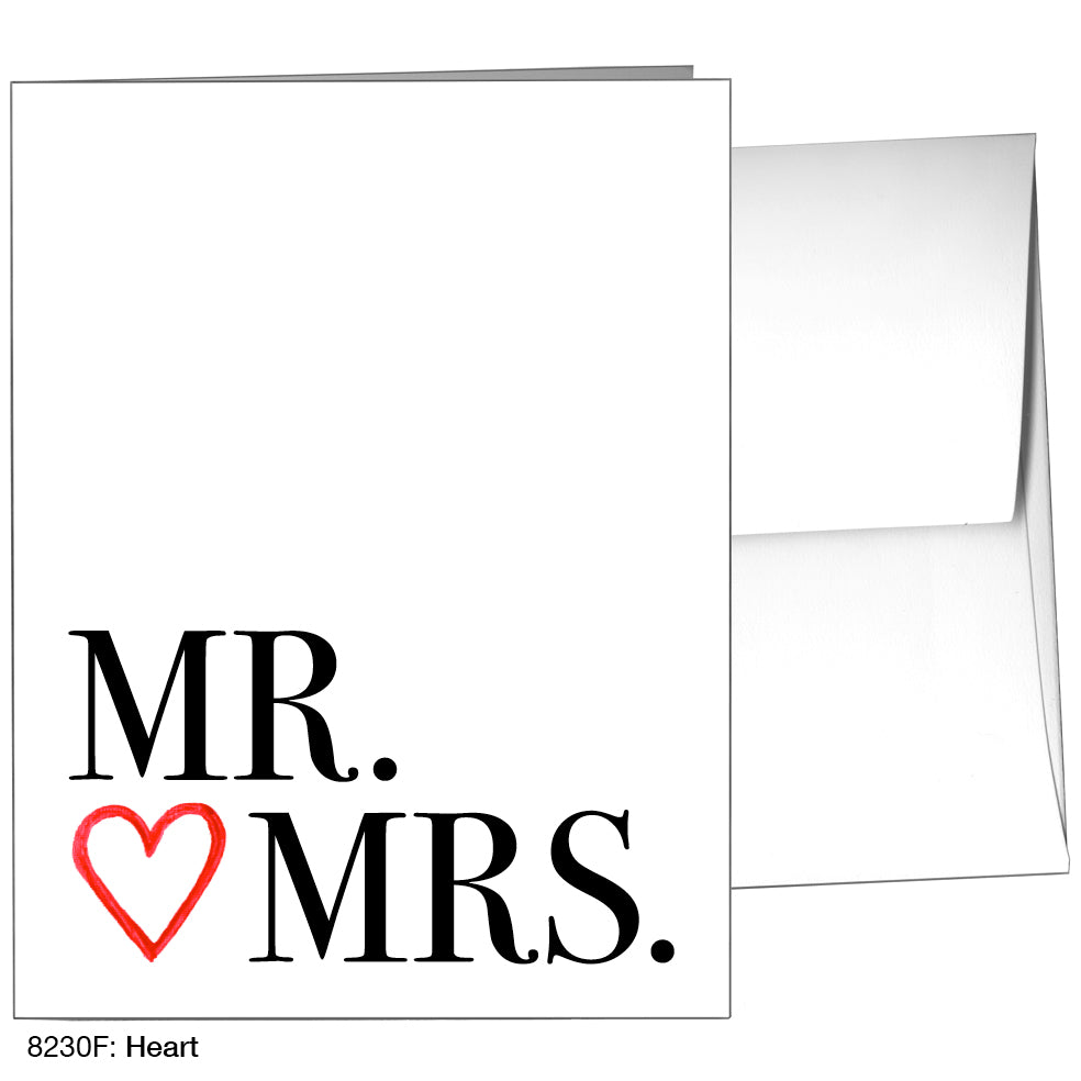 Heart, Greeting Card (8230F), Front, www.printedcanvas.com