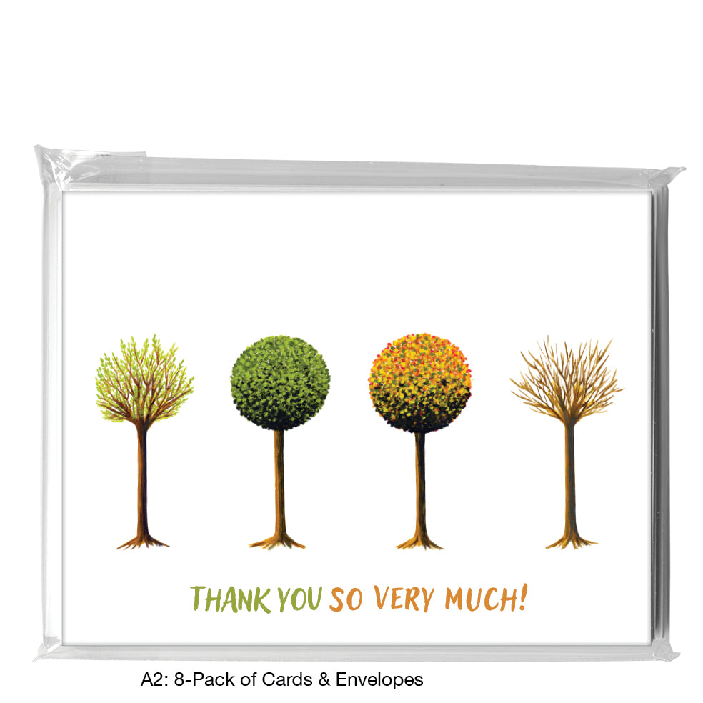 Seasons (08), Greeting Card (7478D), A2 8-Pack, printedcanvas.com