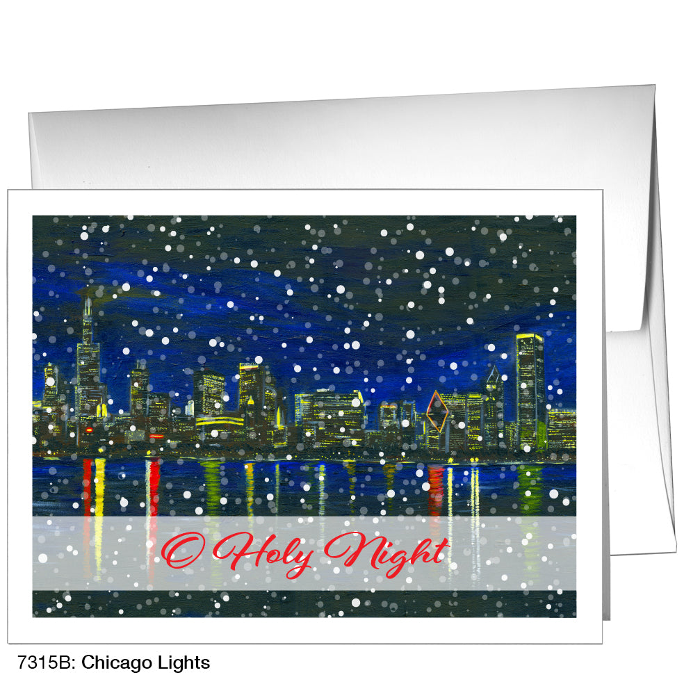 Chicago Lights, Greeting Card (7315B)