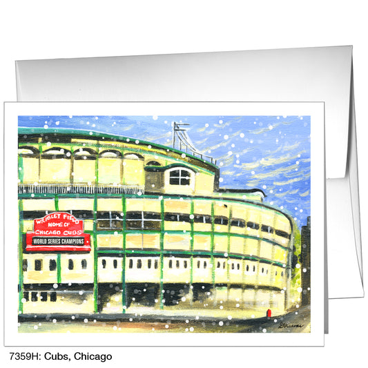 Cubs, Chicago, Greeting Card (7359H)