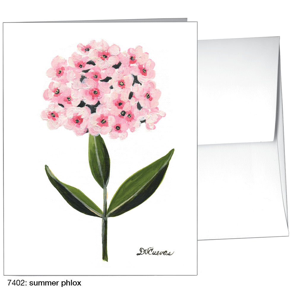 Summer Phlox, Greeting Card (7402)