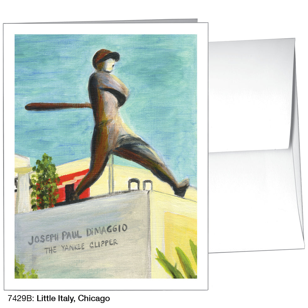 Little Italy, Chicago, Greeting Card (7429B)