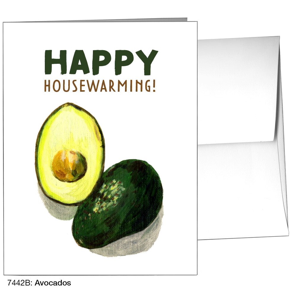 Avocados, Greeting Card (7442B)