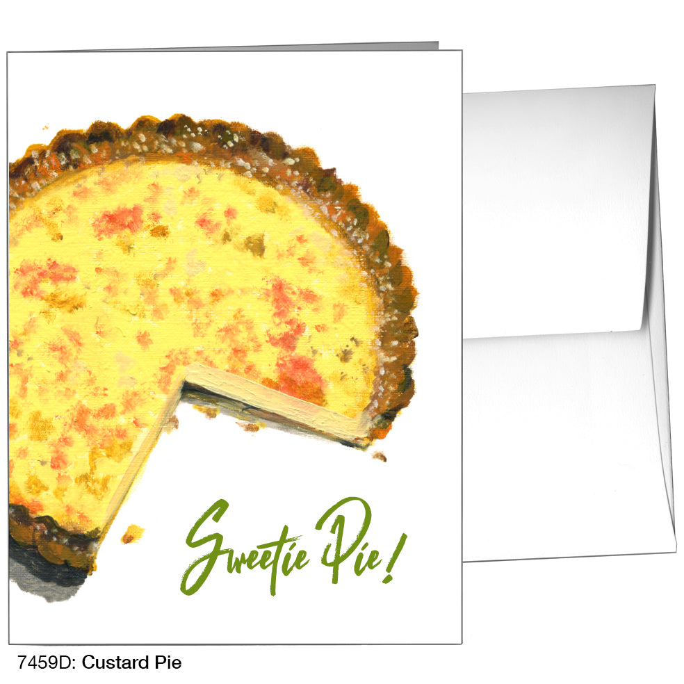 Custard Pie, Greeting Card (7459D)