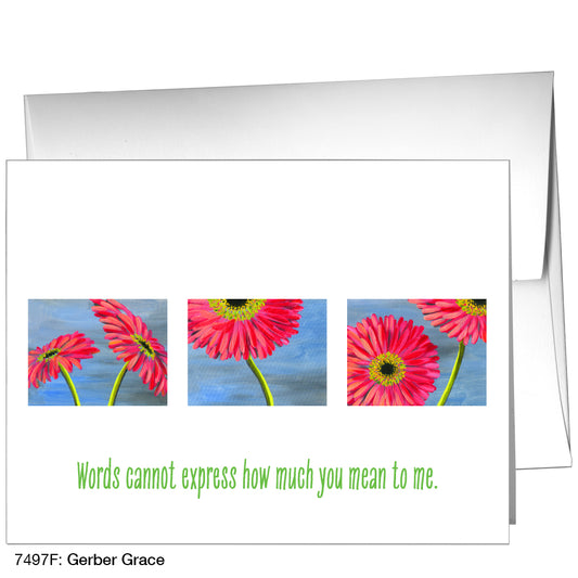 Gerber Grace, Greeting Card (7497F)