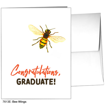 Bee Wings, Greeting Card (7613E)