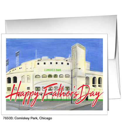 Comiskey Park, Chicago, Greeting Card (7650B)