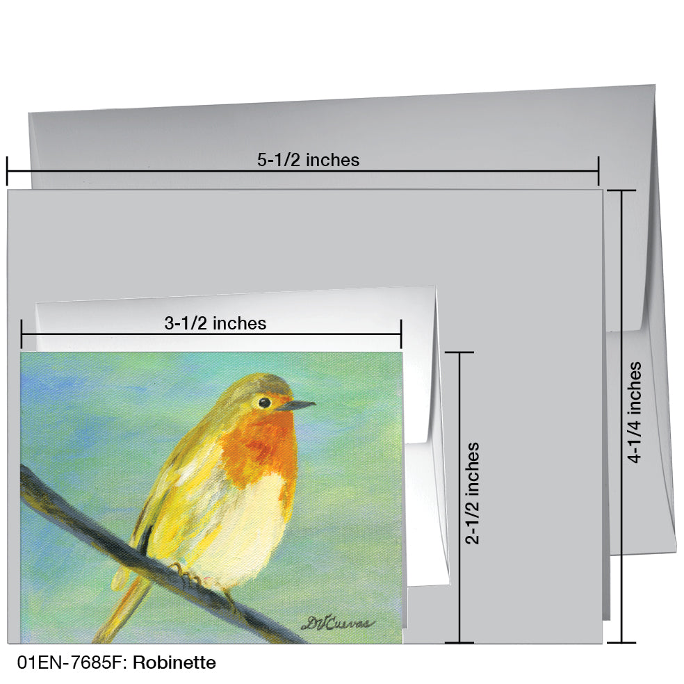 Robinette, Greeting Card (7685F)