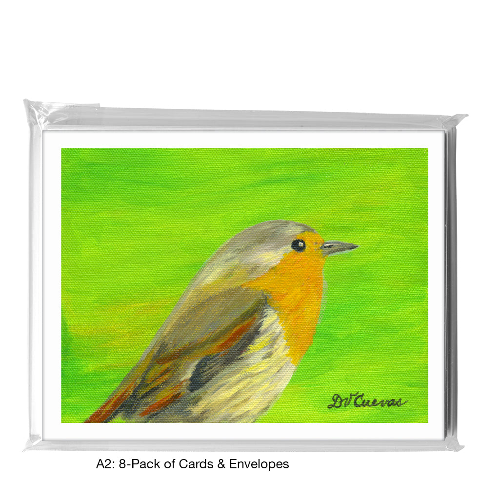 Hint Of Orange, Greeting Card (7692C)
