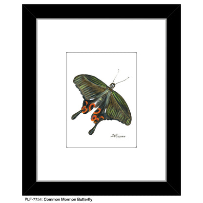 Common Mormon Butterfly, Print (#7754)