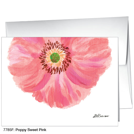 Poppy Sweet Pink, Greeting Card (7785F)