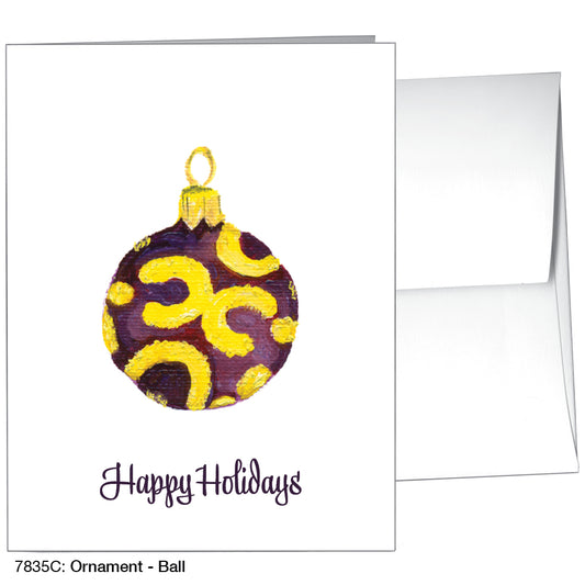 Ornament - Ball, Greeting Card (7835C)