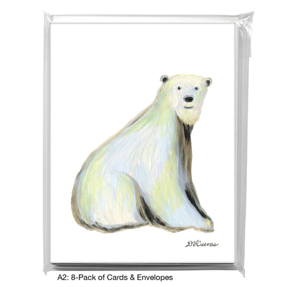 Winter Bear, Greeting Card (7877)