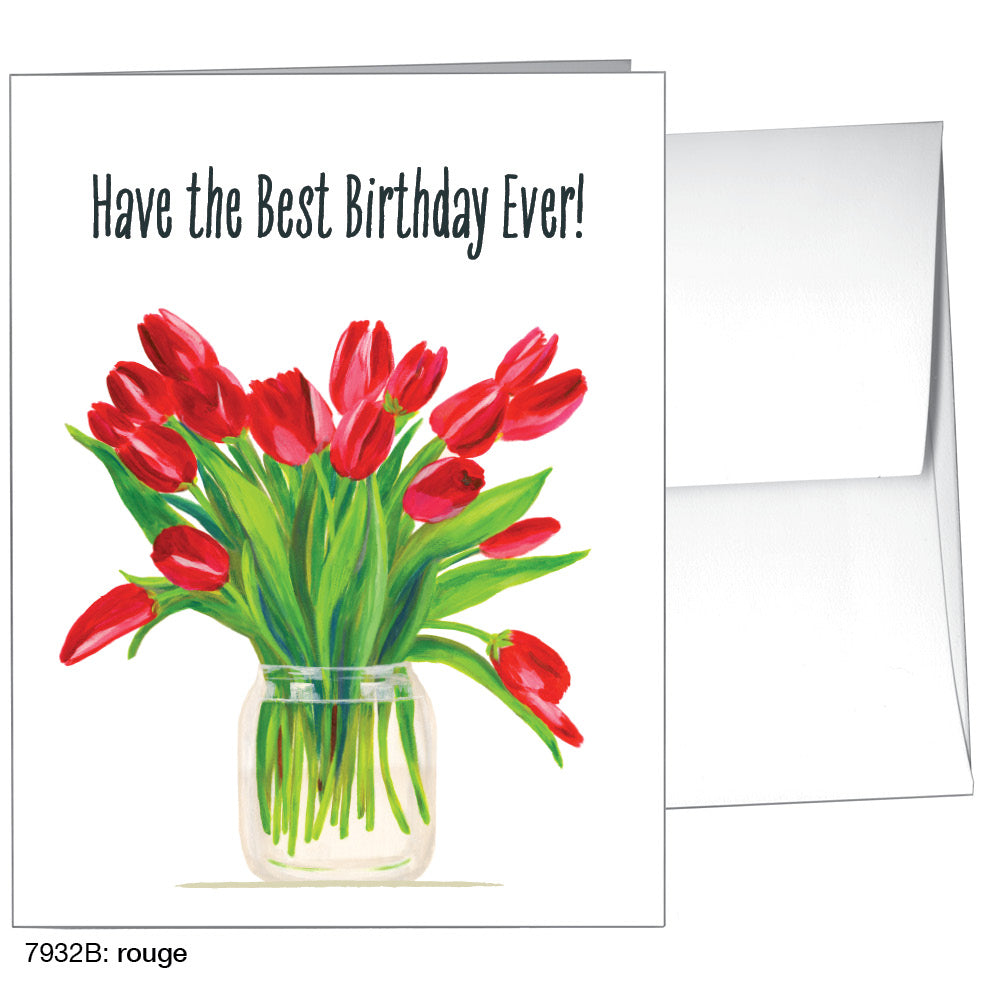 Rouge, Greeting Card (7932B)