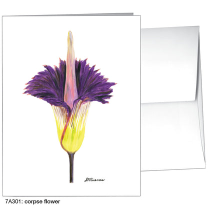 Corpse Flower, Greeting Card (8435)