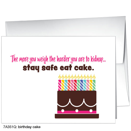 Birthday Cake, Greeting Card (8470Q)