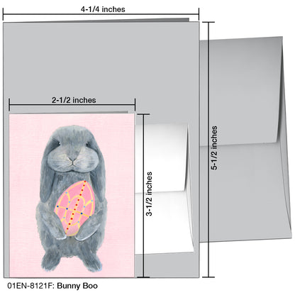 Bunny Boo, Greeting Card (8121F)