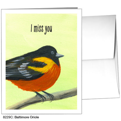 Baltimore Oriole, Greeting Card (8229C)
