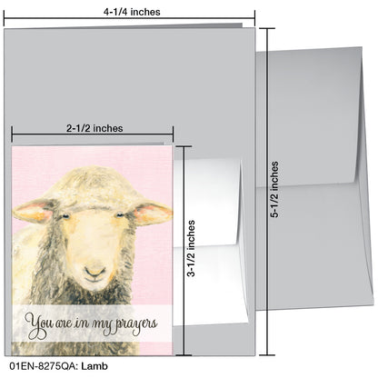 Lamb, Greeting Card (8275QA)