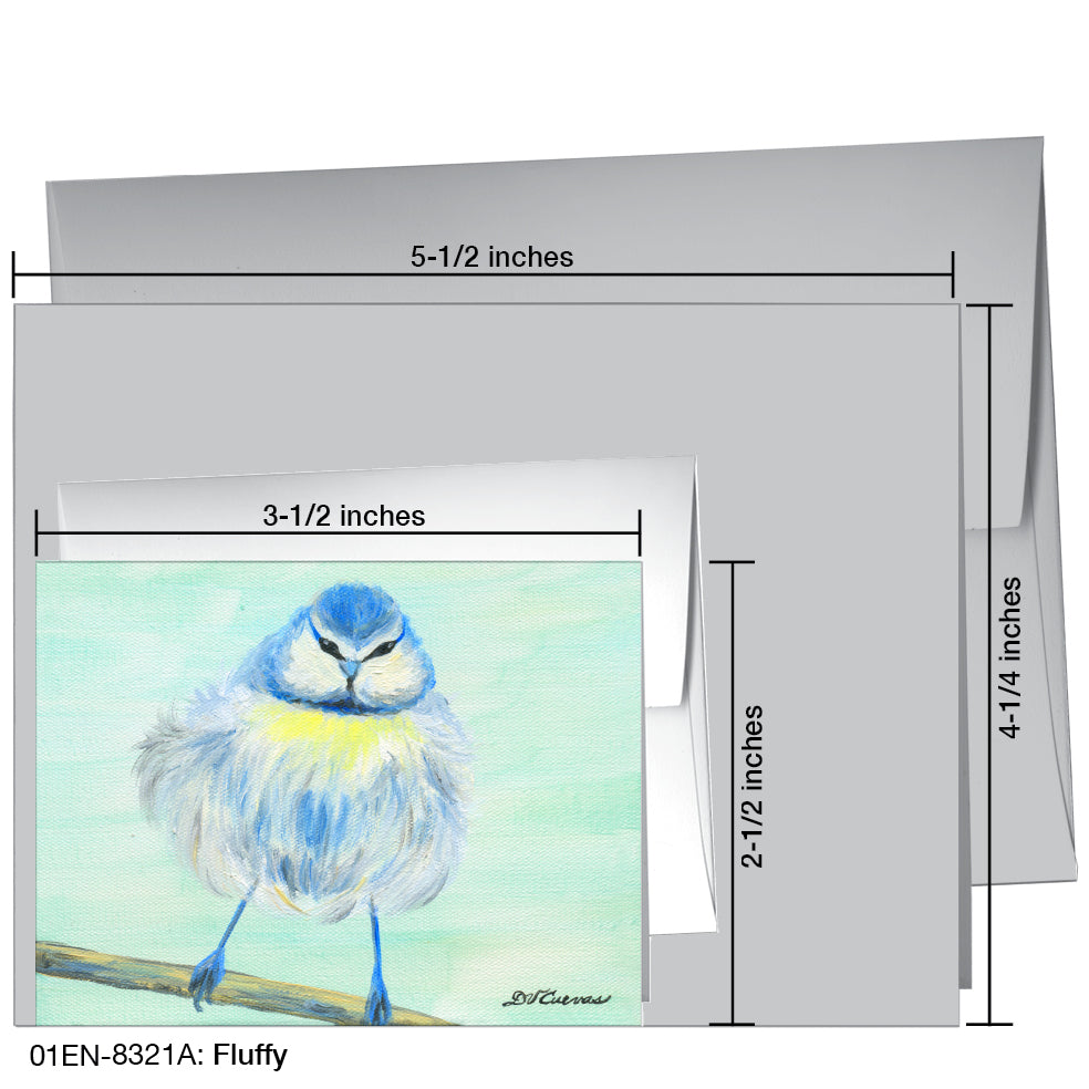 Fluffy, Greeting Card (8321A)