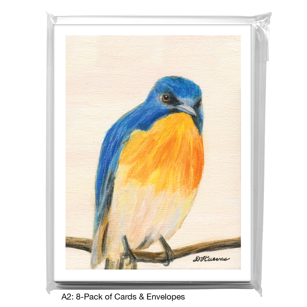 Orange Chest, Greeting Card (8330D)
