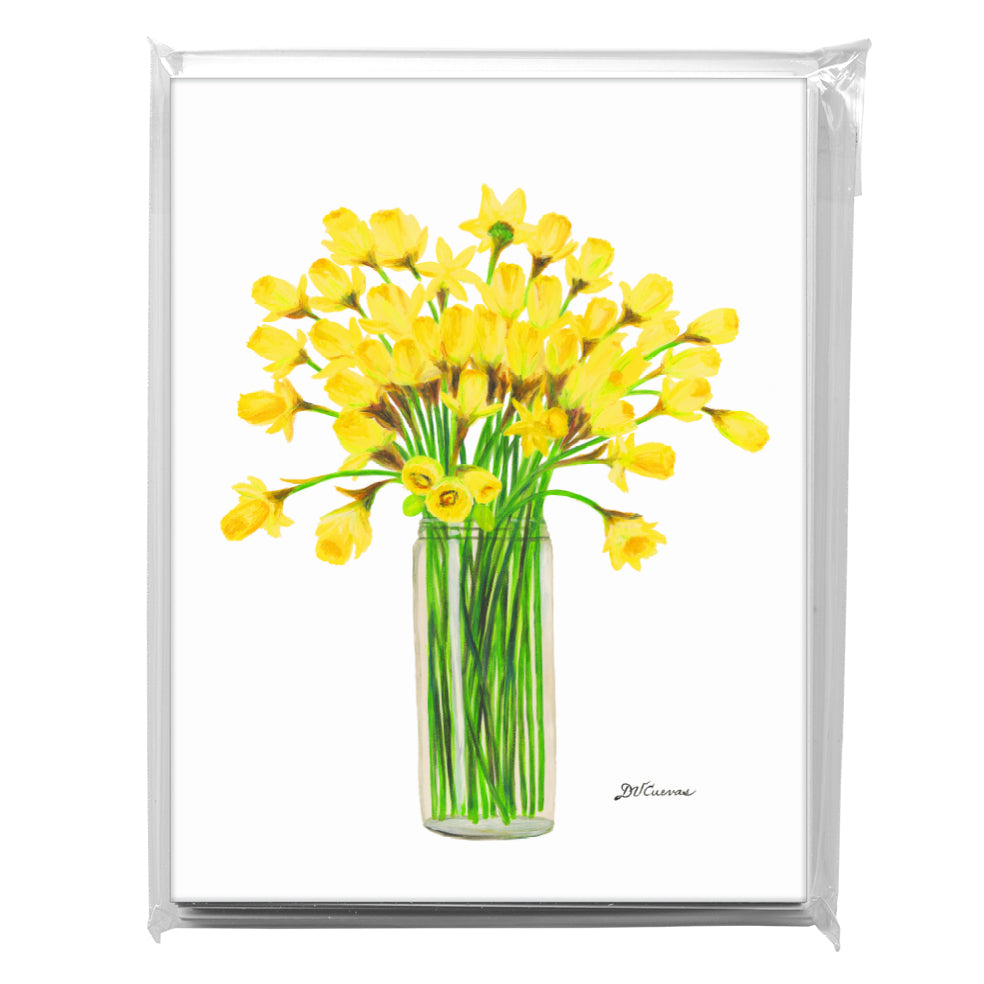 Daffodil Trumpets, Greeting Card (8341)