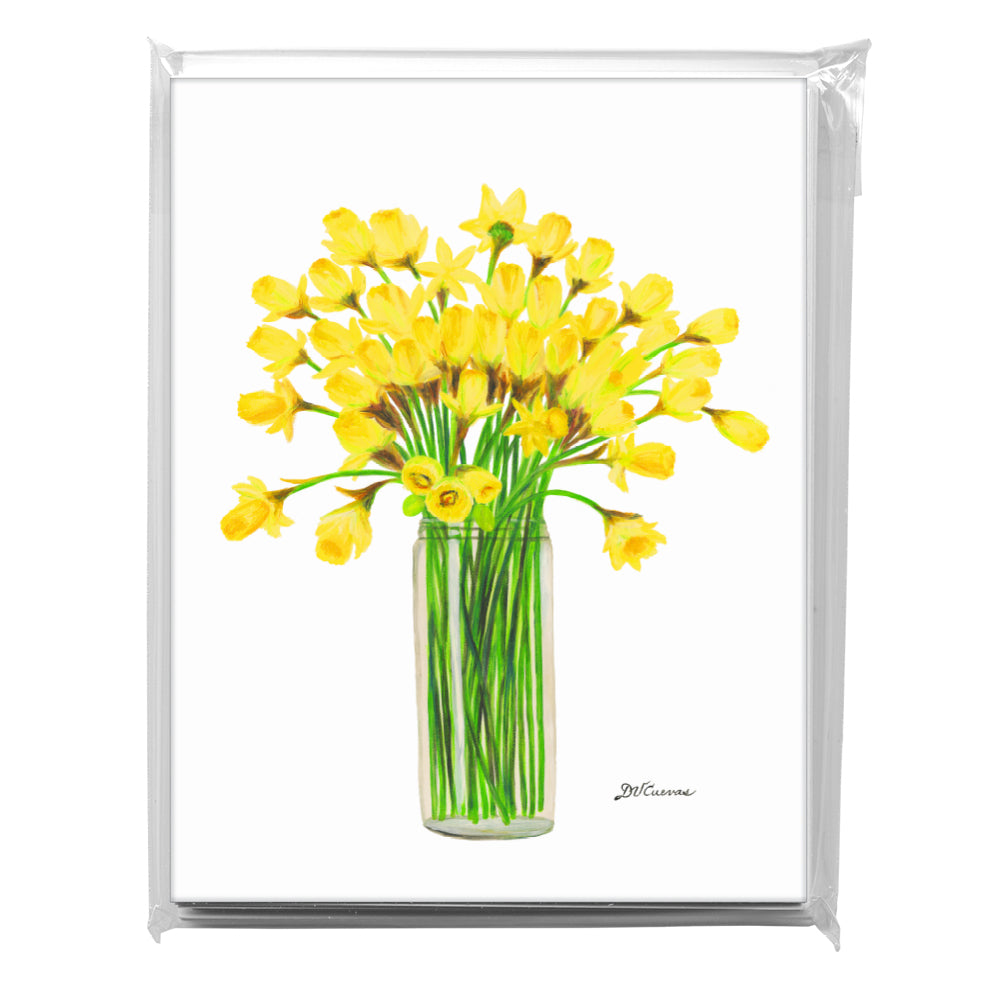 Daffodil Trumpets, Greeting Card (8341)