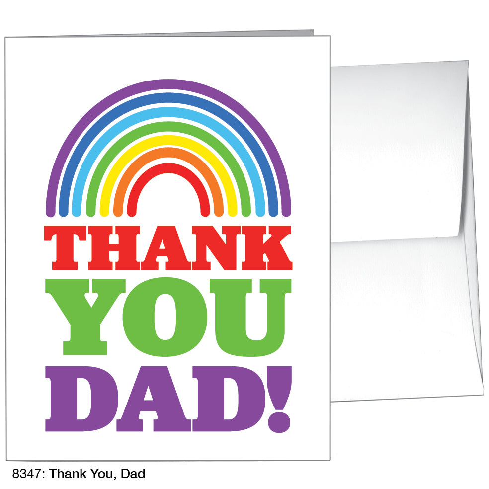 Thank You, Dad!, Greeting Card (8347)