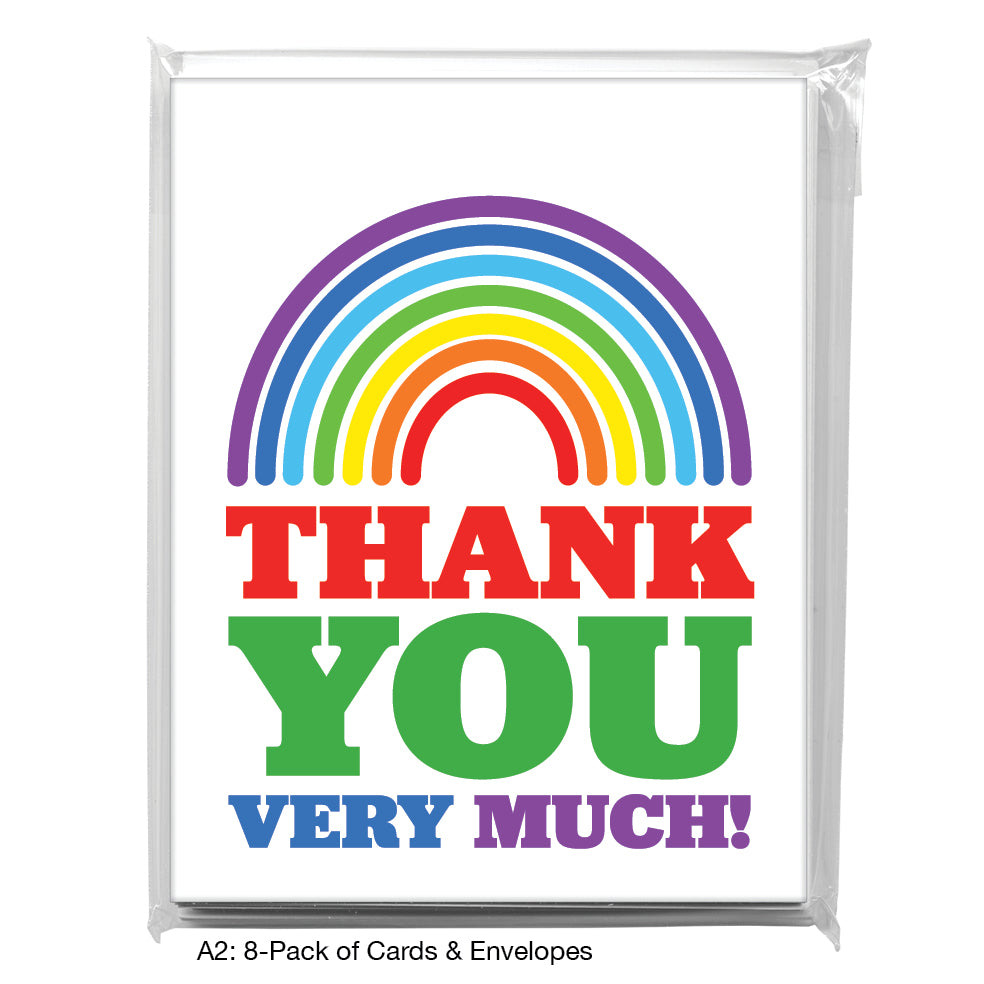 Thank You Very Much, Greeting Card (8351A)