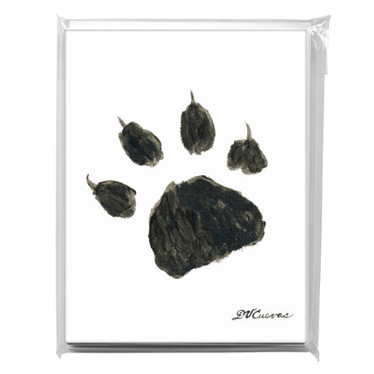 Cat Paw, Greeting Card (8356)