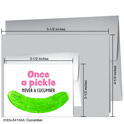 Cucumber, Greeting Card (8413AA)